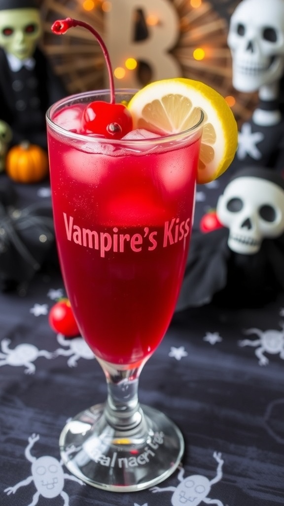 A glass of Vampire